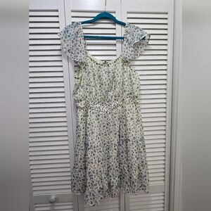 ARULA Blue Floral Dress